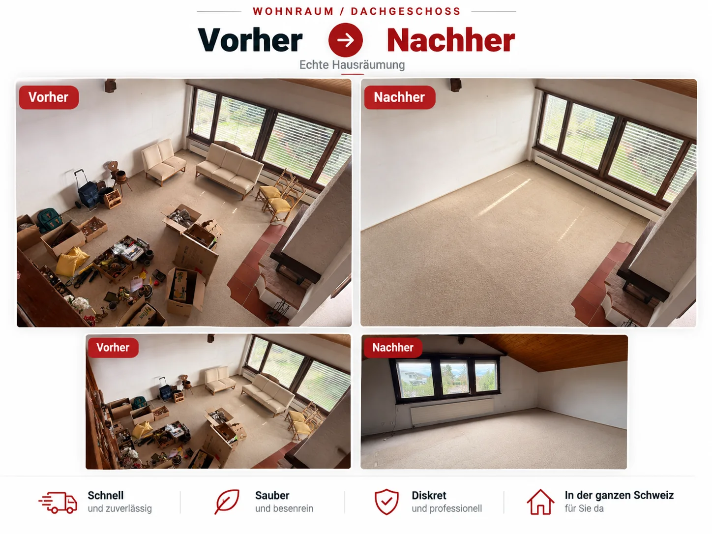 Hausräumung unter Zeitdruck: Was bei kurzer Frist wirklich hilft