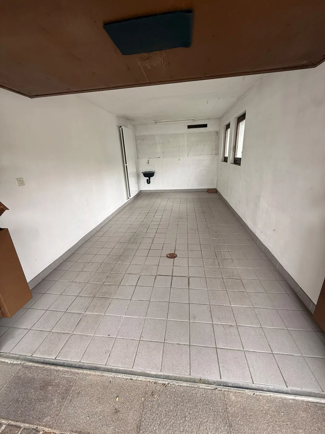 Geräumter Treppen- und Flurbereich